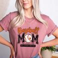 Baseball Mom Orange Varsity Baseball Mama Cute Mother's Day Women's Heather T-Shirt Heather Mauve Baseball Mom Orange Varsity Baseball Mama Cute Mother's Day Women's Heather T-Shirt Heather Mauve