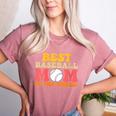 Best Baseball Mom In The World Baseball Women's Heather T-Shirt Heather Mauve Best Baseball Mom In The World Baseball Women's Heather T-Shirt Heather Mauve