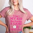 I Can't My Kid Has Practice A Game Or Something Baseball Mom Women's Heather T-Shirt Heather Mauve