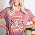Favorite T-Ball Player Calls Mommy Baseball Mom Women's Heather T-Shirt Heather Mauve Favorite T-Ball Player Calls Mommy Baseball Mom Women's Heather T-Shirt Heather Mauve