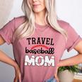 Travel Baseball Mom Sports Mom Baseball Mama Women's Heather T-Shirt Heather Mauve Travel Baseball Mom Sports Mom Baseball Mama Women's Heather T-Shirt Heather Mauve