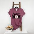 Baseball Mom Senior 2025 Mama Baseball Players High School Women's Heather T-Shirt Heather Maroon
