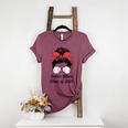 Class Of 2025 Baseball Mom Senior Graduation Graduate Women Women's Heather T-Shirt Heather Maroon