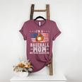 I'm a Baseball Mom Nothing Scares Me Baseball Women's Heather T-Shirt Heather Maroon I'm a Baseball Mom Nothing Scares Me Baseball Women's Heather T-Shirt Heather Maroon