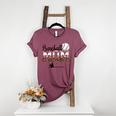 Leopard Baseball Mom Mama Mommy Sport Women's Heather T-Shirt Heather Maroon
