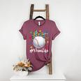 Messy Ball Puzzle Baseball Mom Life Autism Awareness Month Women's Heather T-Shirt Heather Maroon Messy Ball Puzzle Baseball Mom Life Autism Awareness Month Women's Heather T-Shirt Heather Maroon