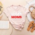 Baseball I Love Baseball Moms Women's Heather T-Shirt Heather Peach Baseball I Love Baseball Moms Women's Heather T-Shirt Heather Peach