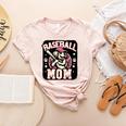 Baseball Mom Dog Mother's In My Baseball Mom Era Women's Heather T-Shirt Heather Peach Baseball Mom Dog Mother's In My Baseball Mom Era Women's Heather T-Shirt Heather Peach