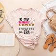 In My Baseball Mom Era Baseball Mom Mother Women's Heather T-Shirt Heather Peach In My Baseball Mom Era Baseball Mom Mother Women's Heather T-Shirt Heather Peach
