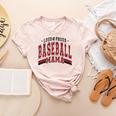 Baseball Mom Baseball Mama Mother's Day Red Loud Proud Women's Heather T-Shirt Heather Peach Baseball Mom Baseball Mama Mother's Day Red Loud Proud Women's Heather T-Shirt Heather Peach