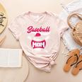 Baseball Mom Raglan Baseball Tee Women's Heather T-Shirt Heather Peach Baseball Mom Raglan Baseball Tee Women's Heather T-Shirt Heather Peach