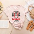 Baseball Mom T Ball Game Mother's Day 2023 Women's Heather T-Shirt Heather Peach