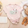 Baseball Mom's Favorite Game Day Women's Heather T-Shirt Heather Peach Baseball Mom's Favorite Game Day Women's Heather T-Shirt Heather Peach