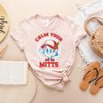 Calm Your Mitts Baseball Mom Mother's Day Softball Mom Premium Women's Heather T-Shirt Heather Peach Calm Your Mitts Baseball Mom Mother's Day Softball Mom Premium Women's Heather T-Shirt Heather Peach