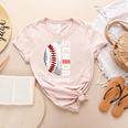 Class Of 2025 Senior 2025 Baseball Mom 2025 Women's Heather T-Shirt Heather Peach Class Of 2025 Senior 2025 Baseball Mom 2025 Women's Heather T-Shirt Heather Peach