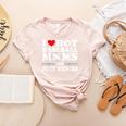 I Love Hot Baseball Mom Wieners Women's Heather T-Shirt Heather Peach I Love Hot Baseball Mom Wieners Women's Heather T-Shirt Heather Peach