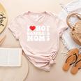 I Love Hot Baseball Moms Sport Men Women I Heart Hot Moms Women's Heather T-Shirt Heather Peach I Love Hot Baseball Moms Sport Men Women I Heart Hot Moms Women's Heather T-Shirt Heather Peach