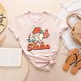 Retro Tis The Season Baseball Mom Baseball Lover Boys Kids Women's Heather T-Shirt Heather Peach Retro Tis The Season Baseball Mom Baseball Lover Boys Kids Women's Heather T-Shirt Heather Peach