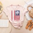 Vintage Baseball Mom Proud Family Summer Baseball Player Women's Heather T-Shirt Heather Peach Vintage Baseball Mom Proud Family Summer Baseball Player Women's Heather T-Shirt Heather Peach