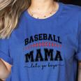 Baseball Mama Lets Go Boys Mother Baseball Mom Women's Heather T-Shirt Heather True Royal Baseball Mama Lets Go Boys Mother Baseball Mom Women's Heather T-Shirt Heather True Royal