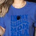 In My Baseball Mom Ear Blue Women's Heather T-Shirt Heather True Royal In My Baseball Mom Ear Blue Women's Heather T-Shirt Heather True Royal