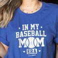 In My Baseball Mom Era Cool Mommy Women's Heather T-Shirt Heather True Royal