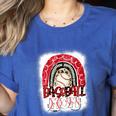 Baseball Mom Rainbow Boho Mommy Premium Women's Heather T-Shirt Heather True Royal Baseball Mom Rainbow Boho Mommy Premium Women's Heather T-Shirt Heather True Royal