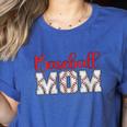 Baseball Mom Sporty Humor Women's Heather T-Shirt Heather True Royal Baseball Mom Sporty Humor Women's Heather T-Shirt Heather True Royal