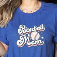 Baseball Mom Squad Women's Heather T-Shirt Heather True Royal