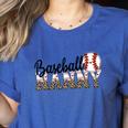 Baseball Nanny Women BallPark Nanny Baseball Mom Women's Heather T-Shirt Heather True Royal Baseball Nanny Women BallPark Nanny Baseball Mom Women's Heather T-Shirt Heather True Royal