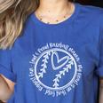 Custom Hustle Tball Tee Ball Mama Baseball Mom Women's Heather T-Shirt Heather True Royal Custom Hustle Tball Tee Ball Mama Baseball Mom Women's Heather T-Shirt Heather True Royal