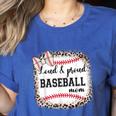 Loud & Proud Baseball Mom Women Women's Heather T-Shirt Heather True Royal Loud & Proud Baseball Mom Women Women's Heather T-Shirt Heather True Royal