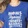 Moms Against Baseball Pants Shirt Baseball Mom Women's Heather T-Shirt Heather True Royal Moms Against Baseball Pants Shirt Baseball Mom Women's Heather T-Shirt Heather True Royal