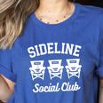 Sideline Social Club Baseball Mom Shirt Women's Heather T-Shirt Heather True Royal