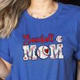 Vintage Baseball Mom Sport Humor Raglan Baseball Tee Women's Heather T-Shirt Heather True Royal