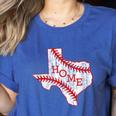 Vintage Texas State Map Home Baseball Lover Baseball Mom Women's Heather T-Shirt Heather True Royal Vintage Texas State Map Home Baseball Lover Baseball Mom Women's Heather T-Shirt Heather True Royal