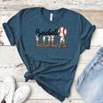 Baseball Lola Women BallPark Lola Baseball Mom Mother's Day Women's Heather T-Shirt Heather Deep Teal Baseball Lola Women BallPark Lola Baseball Mom Mother's Day Women's Heather T-Shirt Heather Deep Teal