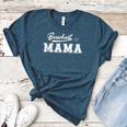 Baseball Mom Design Women's Heather T-Shirt Heather Deep Teal Baseball Mom Design Women's Heather T-Shirt Heather Deep Teal
