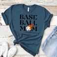 Baseball Mom Game Day Game Day Women's Heather T-Shirt Heather Deep Teal Baseball Mom Game Day Game Day Women's Heather T-Shirt Heather Deep Teal