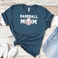 Baseball MOM Mother's Day Baseball Game Cheer Mom Women's Heather T-Shirt Heather Deep Teal Baseball MOM Mother's Day Baseball Game Cheer Mom Women's Heather T-Shirt Heather Deep Teal