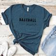 Baseball Mom Vintage Sporty Humor Women's Heather T-Shirt Heather Deep Teal Baseball Mom Vintage Sporty Humor Women's Heather T-Shirt Heather Deep Teal