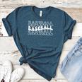 Retro Baseball Mama Groovy Baseball Mom Premium Women's Heather T-Shirt Heather Deep Teal Retro Baseball Mama Groovy Baseball Mom Premium Women's Heather T-Shirt Heather Deep Teal
