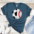 Soccer Baseball Player Soccer Baseball Mom Women's Heather T-Shirt Heather Deep Teal Soccer Baseball Player Soccer Baseball Mom Women's Heather T-Shirt Heather Deep Teal