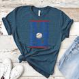 In My T-Ball Mom Era Baseball Mom Groovy Mother's Day Women's Heather T-Shirt Heather Deep Teal In My T-Ball Mom Era Baseball Mom Groovy Mother's Day Women's Heather T-Shirt Heather Deep Teal