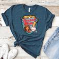Womens Baseball Mom Mama Mother's In My Baseball Mom Era Women's Heather T-Shirt Heather Deep Teal