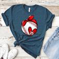 Womens Custom Baseball Mom Number 25 Heart For Mom Mommy Women's Heather T-Shirt Heather Deep Teal Womens Custom Baseball Mom Number 25 Heart For Mom Mommy Women's Heather T-Shirt Heather Deep Teal