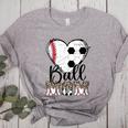 Ball Mom Heart Soccer Baseball Mom Women's Heather T-Shirt Athletic Heather Ball Mom Heart Soccer Baseball Mom Women's Heather T-Shirt Athletic Heather