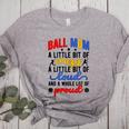 Ball Mom Proud Volleyball Baseball Mom Women's Heather T-Shirt Athletic Heather Ball Mom Proud Volleyball Baseball Mom Women's Heather T-Shirt Athletic Heather
