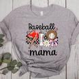 Baseball Mama Baseball Mom Cute T-Ball Mom Ballpark Mom Women's Heather T-Shirt Athletic Heather Baseball Mama Baseball Mom Cute T-Ball Mom Ballpark Mom Women's Heather T-Shirt Athletic Heather