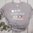 Baseball Mom 2024 In My Baseball Mom Era Gameday Women's Heather T-Shirt Athletic Heather